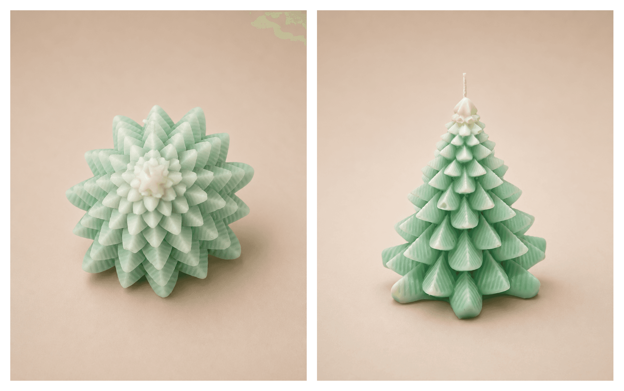 Christmas tree candle
