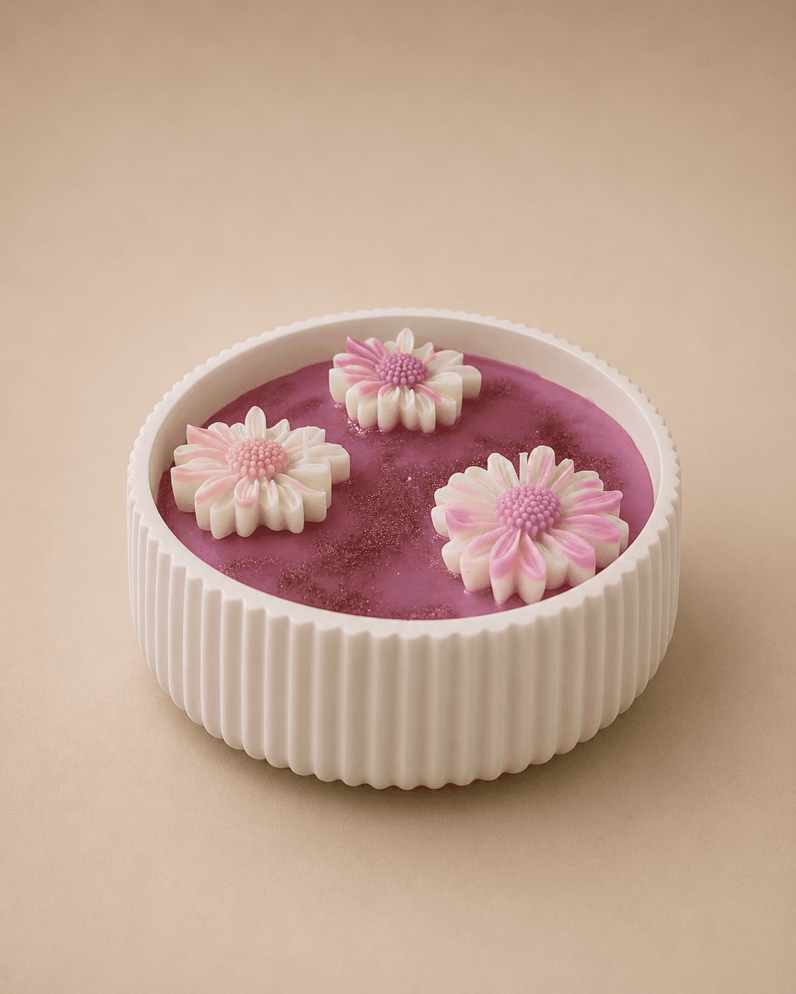 Daisy candle 3