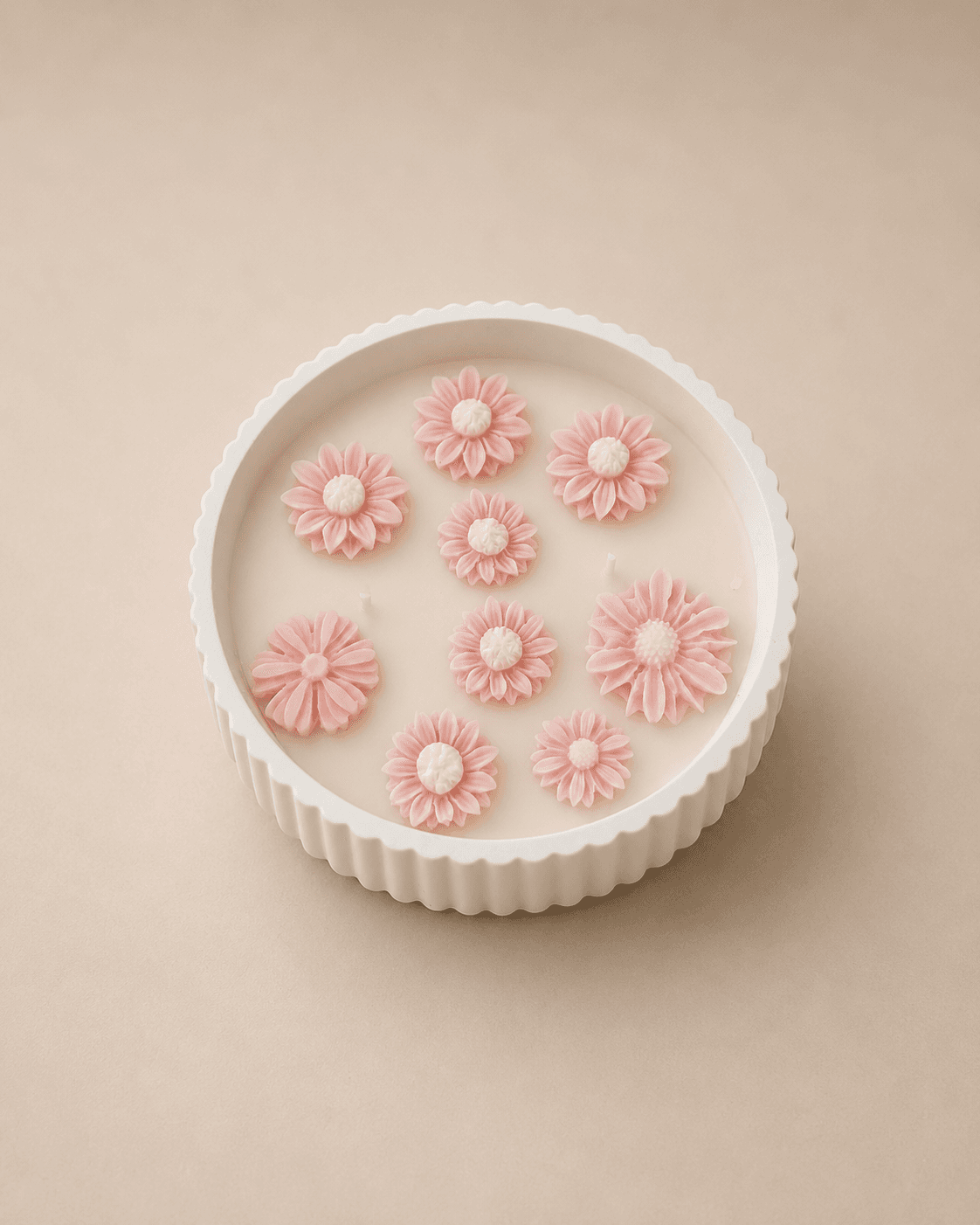 Flower candle 3