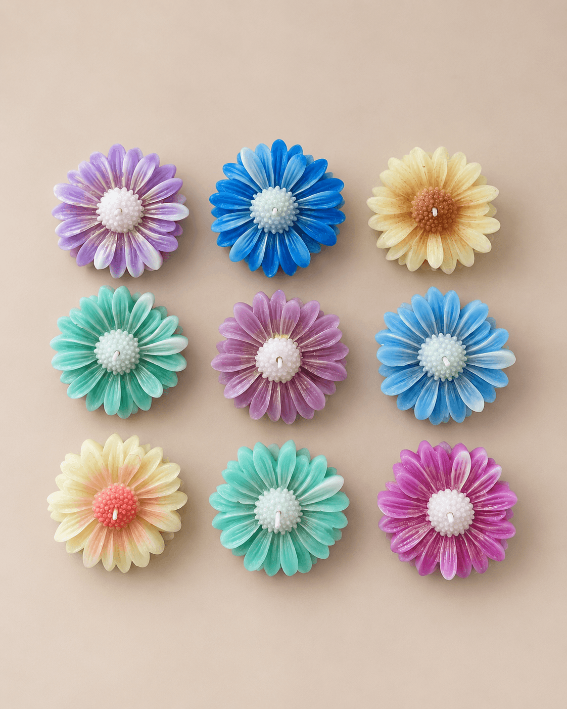 Flower candle 4