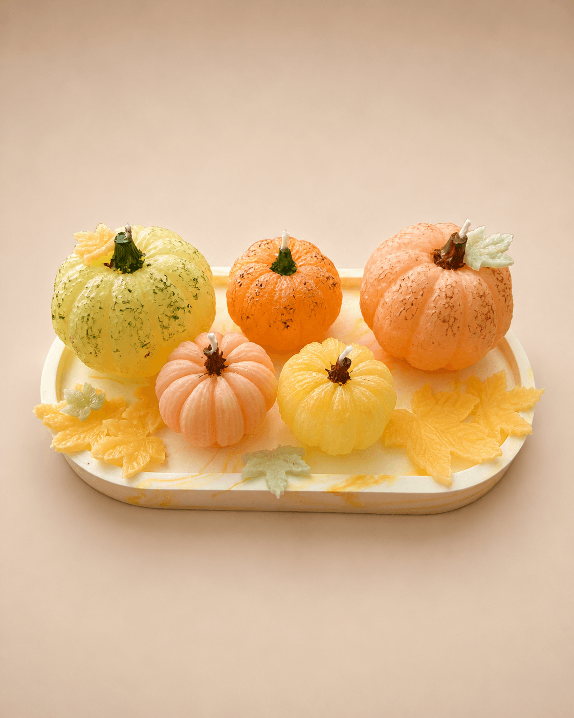 Pumpkin candle 2