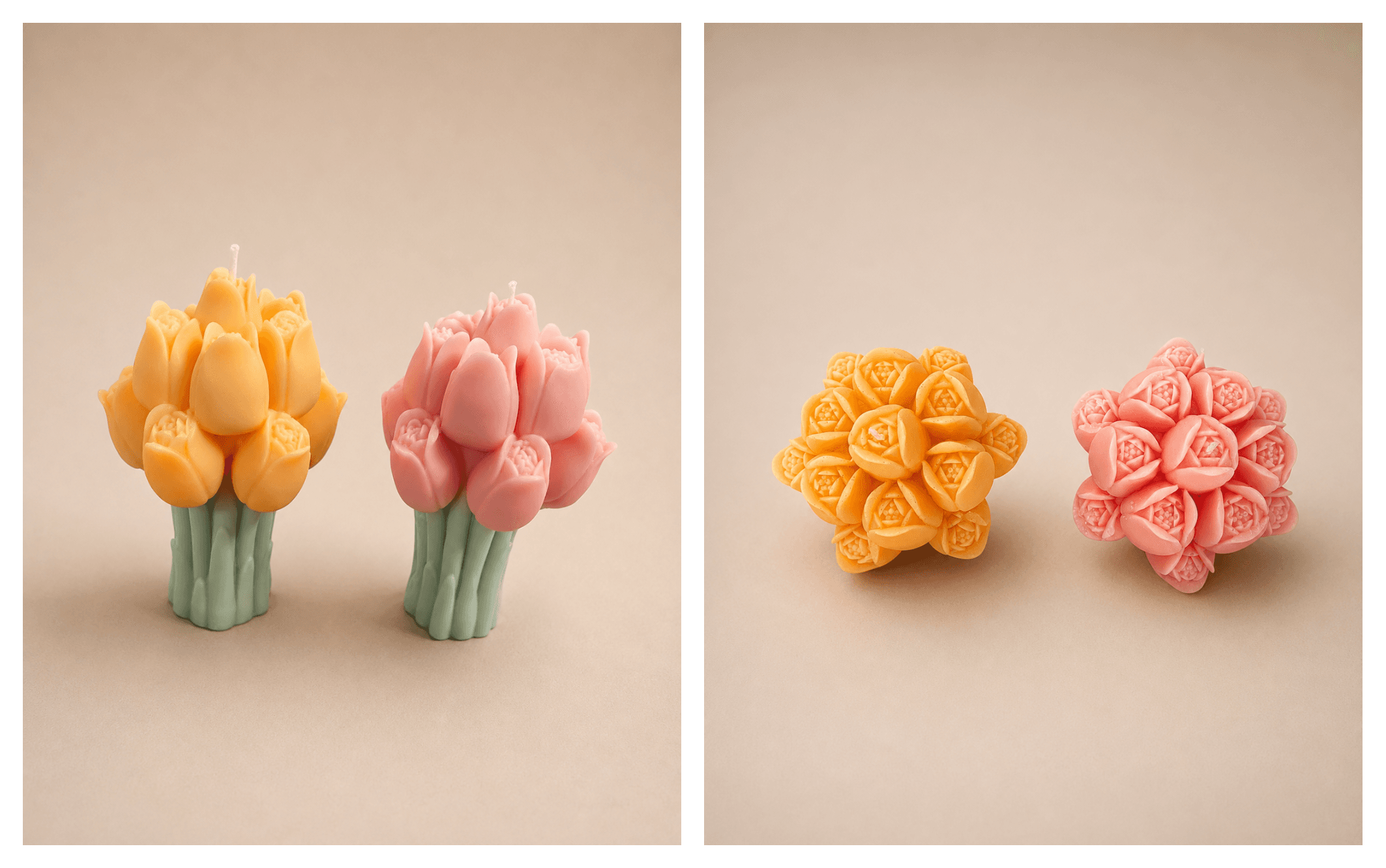 Tulip candle 1